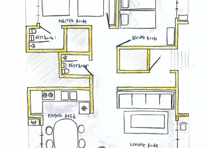 Spacious! 2br 2ba At Hongdae Appartamento Seul